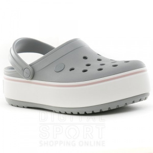 Crocs Plataform Gris